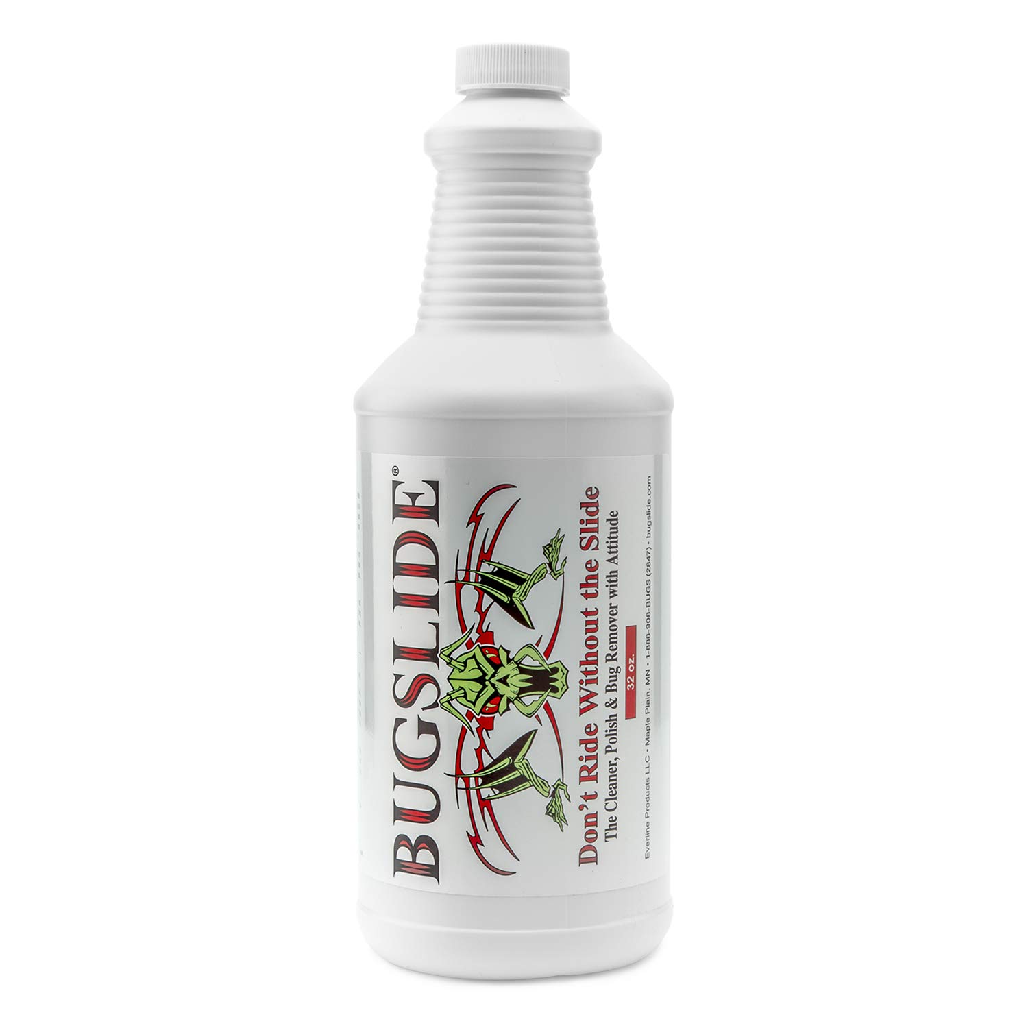 Photo 1 of BugSlide 32 Oz Cleaner Refill for Spray Bottles & Travel Kits - All Surfaces Cleaning and Detailing Solution for Vehicle Interior and Exterior Use - Shines, Degreases, Polishes