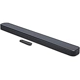 JBL Bar 300MK2-5.0 Channel All-in-one soundbar with Dolby Atmos, MultiBeam 3.0 & PureVoice 2.0, Easy Sound Calibration, JBL ONE App and Works with Voice Assistant-Enabled Speakers (Black)