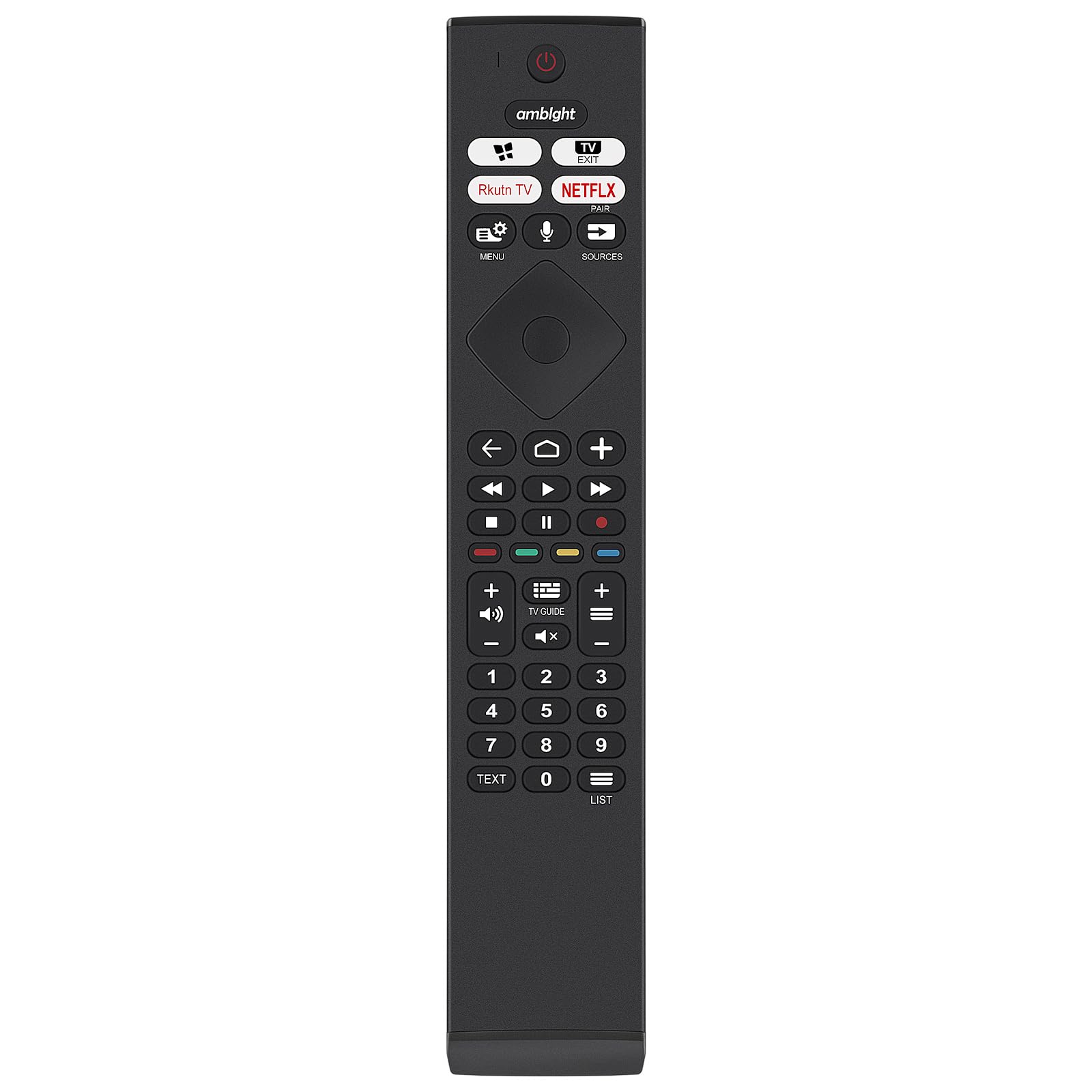 VINABTY Replacement Remote Control Fit for Philips 4K UHD LED Smart TV 65OLED805/98 55OLED805 65OLED805 65OLED855/12 55OLED855 65OLED855 65OLED935/12 48OLED935 55OLED935
