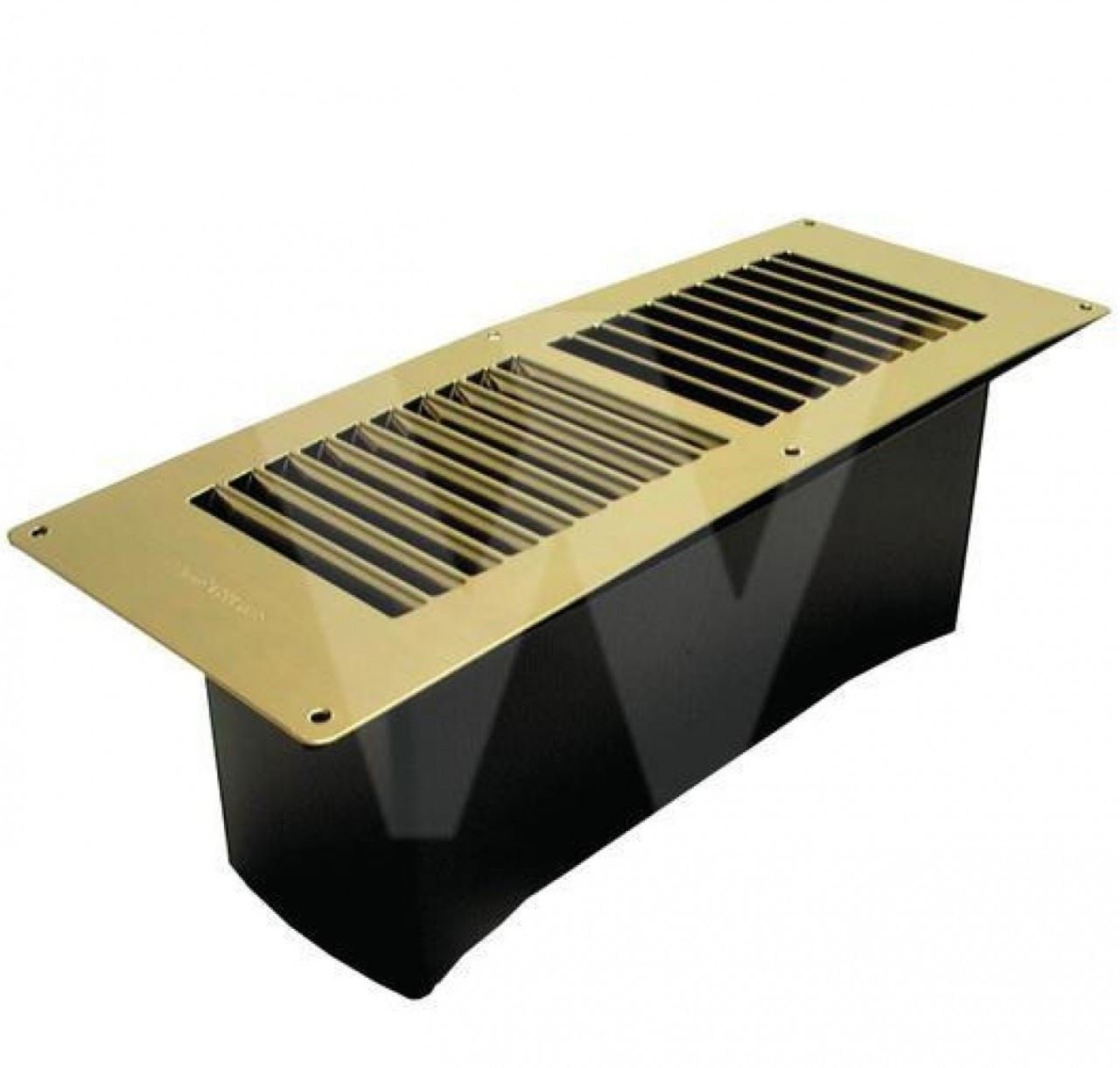 Stadium BM435/ Floor Ventilator Complete with Brass Grill
