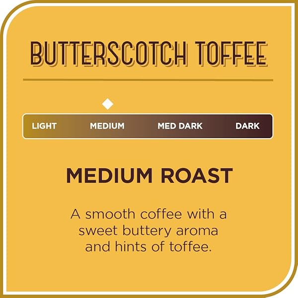 DON FRANCISCO’S BUTTERSCOTCH TOFFEE GROUND FLAVORED COFFEE: RICH 100% ARABICA BEANS WITH SWEET BUTTERY AROMA – FAMILY-CRAFTED FOR DELIGHTFUL MORNINGS (12 OZ CAN)