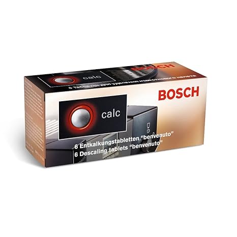 Amazon.com: Bosch Entkalkungstabletten TCZ 6002, Inhalt: 6 ...