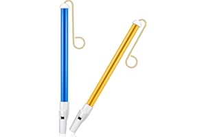 Lukmaa 2 Pack Slide Whistle Instrument for Adults Kids Slide Whistle Music Party Favors for Parent Child Games Boy Girl Bag Stuffer School Prize