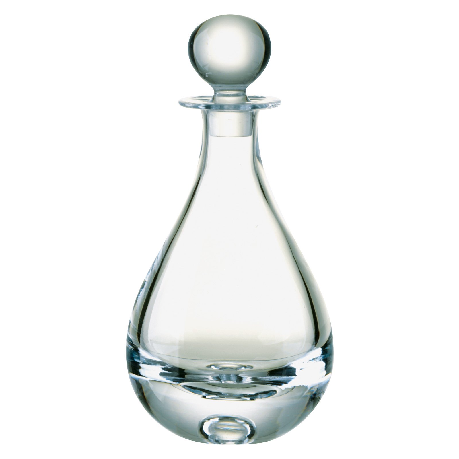 Dornberger Bubble Base Teardrop Decanter, Clear, 800ml (26oz)