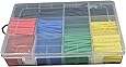 URBEST&reg; 530 Pcs 2:1 Heat Shrink Tubing Tube Sleeving Wrap Cable Wire 5 Color 8 Size