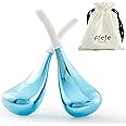 Pfefe Cryo Sticks for Face, Ice Globes Cryo Globes for Facials, Esthetician Supplies Gifts, Unbreakable Stainless Steel Ice Roller Cooling Spa Balls with Storage Case