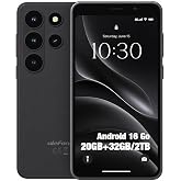 Ulefone Note 22 Unlocked Smartphone, 5" Compact Android 16 Go 4G Cell Phone | 20GB RAM (3GB+17GB virtual), 32GB ROM, 2TB expandable, removable 3000mAh battery, Dual SIM 4G, Face Unlock, USB-C