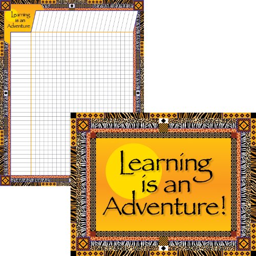 Buy Barker Creek Educational Chart Set of 2, Learning is an Adventure