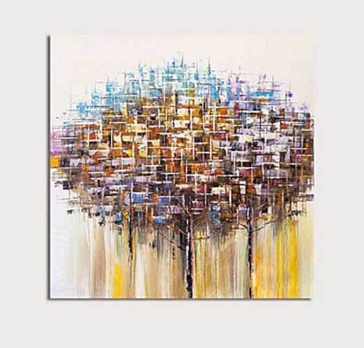 Pintura Al Oleo Pintada A Mano Sobre Lienzo Pinturas De Paisajes