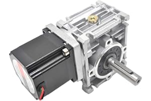 HEECHOO Worm Gear Nema23 Stepper Motor 3.5A L2.1inch Gearbox Ratio 30:1 Speed Reducer for CNC DIY Router