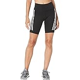 adidas Womens Versatility Training Icon 3-Stripes Bike Short Tights