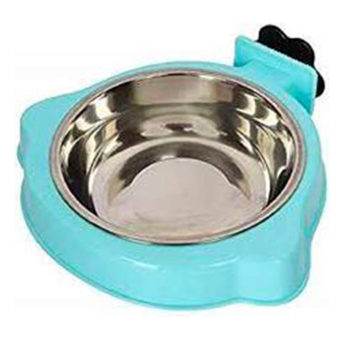 Emily Pets Stainless Steel Crate Bowl Removable Water Food Feeder Bowl