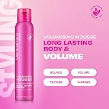 Lee Stafford Volumising Hair Mousse 200 ml – Adds Volume & Texture view 2