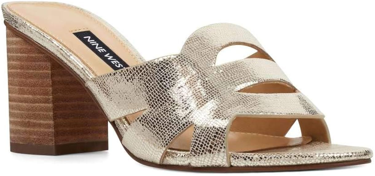 nine west slip on sandals