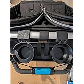 3-in-1 Cup Holder Fit for Thule Strollers, with Phone Holder and Double Cup Holder,Compatible for Urban Glide 2/3, Single/Double Jogging Strollers | Easy Tool-Free Install (Black)
