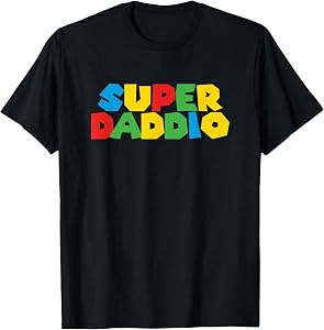 Fatherly Powers Unleashed - Gamer Super Dad from Wife & Kids T-Shirt