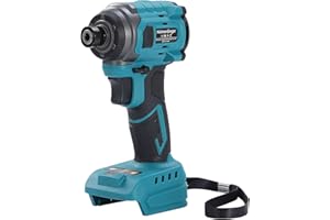 HEIMERDINGER Brushless Impact Driver for Makita 18V Battery, 1/4" Hex Chuck with 1947 In-Lbs Torque, 4-Speed & LED Light for Professional and DIY Projects