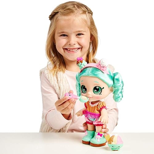 Kindi Kids Snack Time Friends Pre school 10 inch doll Peppa-Mint
