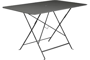 Fermob Bistro Rectangle Foldable Table 46" x 30" - Liquorice