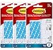 Command Water-Resistant Adhesive Refill Strips, Large (Pack of 12) – Damage-Free Hanging for Bathroom Hooks & Shower Caddies in Humid Areas, No Tools Needed, Holds 5 lb