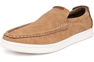 Nautica Men's Slip-On Loafers Casual Moc Toe Sneakers Boat Shoes Slipper for Men – Lightweight, Comfortable & Breathable - De