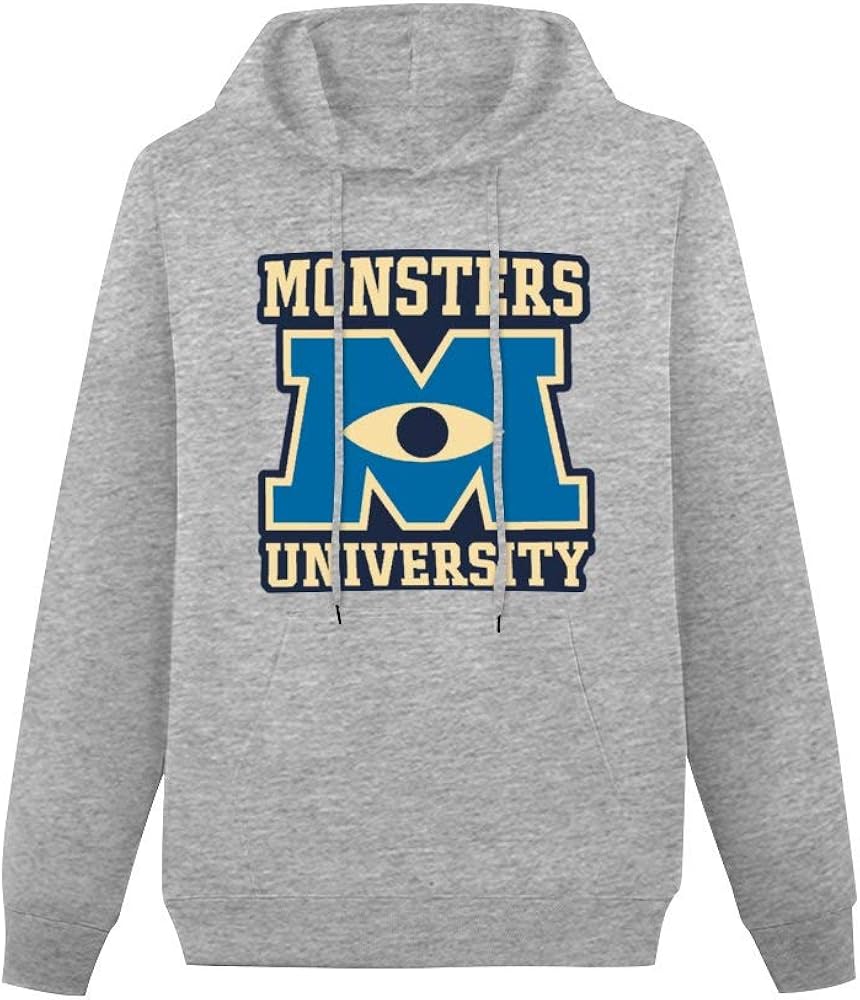 Amazon Monster S Inc モンスターズインク ユニバーシティ スウェット パーカー 柔らかい 大きいサイズ 裾リブ 帽子付き 春秋服 冬服コート コート ストリート かっこいい 長袖 ポケット付き 男性用 トレーナー パーカー 通販