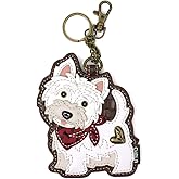 CHALA Dog Collection Women's Decorative Key Fob/Coin Purse Accessory