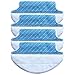 GIBTOOL 4-Pack Wet & Dry Mircofiber Mopping Cloth for Ecovaces Deebot DT85 DT83 DM81