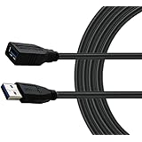 iMBAPrice USB 3.0 Extender - 15 Feet SuperSpeed USB 3.0 A Male to USB 3.0 A Female Extension Cable (Black)