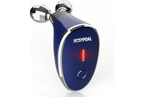 MCSYPOAL Microcurrent-Facial-Device, 5-in-1 Microcurrent Multifunctional Facial Massager, Face Roller Face Massager for Skin Care, Royal Blue