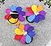 DreamLily Women's Fashion 3 Pcs Hawaiian White Plumeria Flower Foam Hair Clip Balaclavas for Beach (Cosmos(1 Piece))