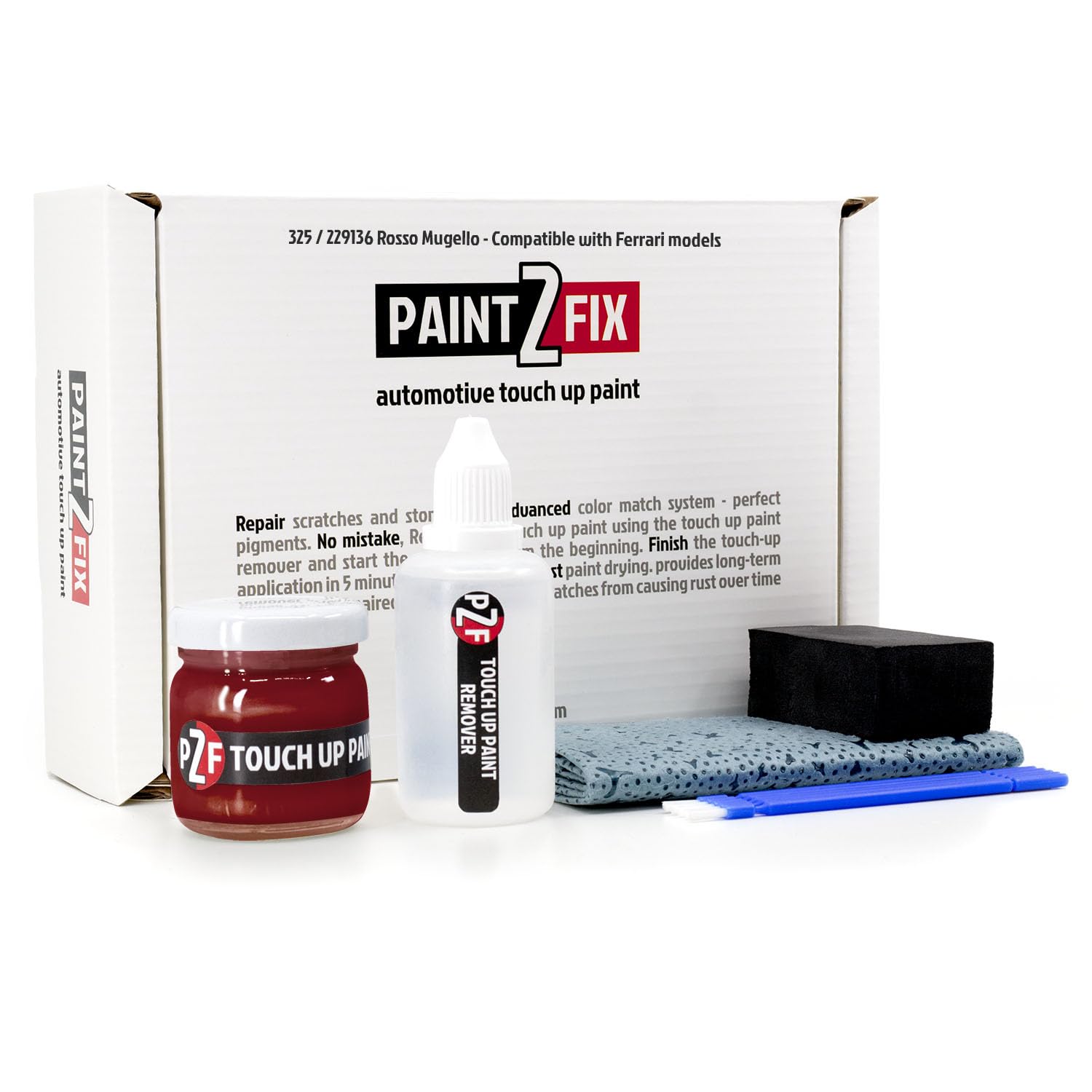 325/229136 Rosso Mugello Touch Up Paint Kit for