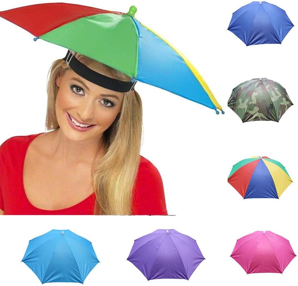 umbrella hat cap