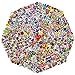 210-Pcs Random Sticker, Fast Shipped by Amazon. Variety Vinyl Car Motorcycle Bicycle Luggage Decal Graffiti Patches Skateboard for Laptop Stickers for Adult