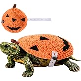 Knitted Turtle Sweater, Pet Turtle Halloween Costume with Adjustable Strap | Tortoise Knit Apparel for Small Animal Outfit Photo Shoots