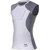 McDavid Youth Chest Protector Baseball Heart Guard Sternum Protection Compression Shirt. HEX Padded Shirt