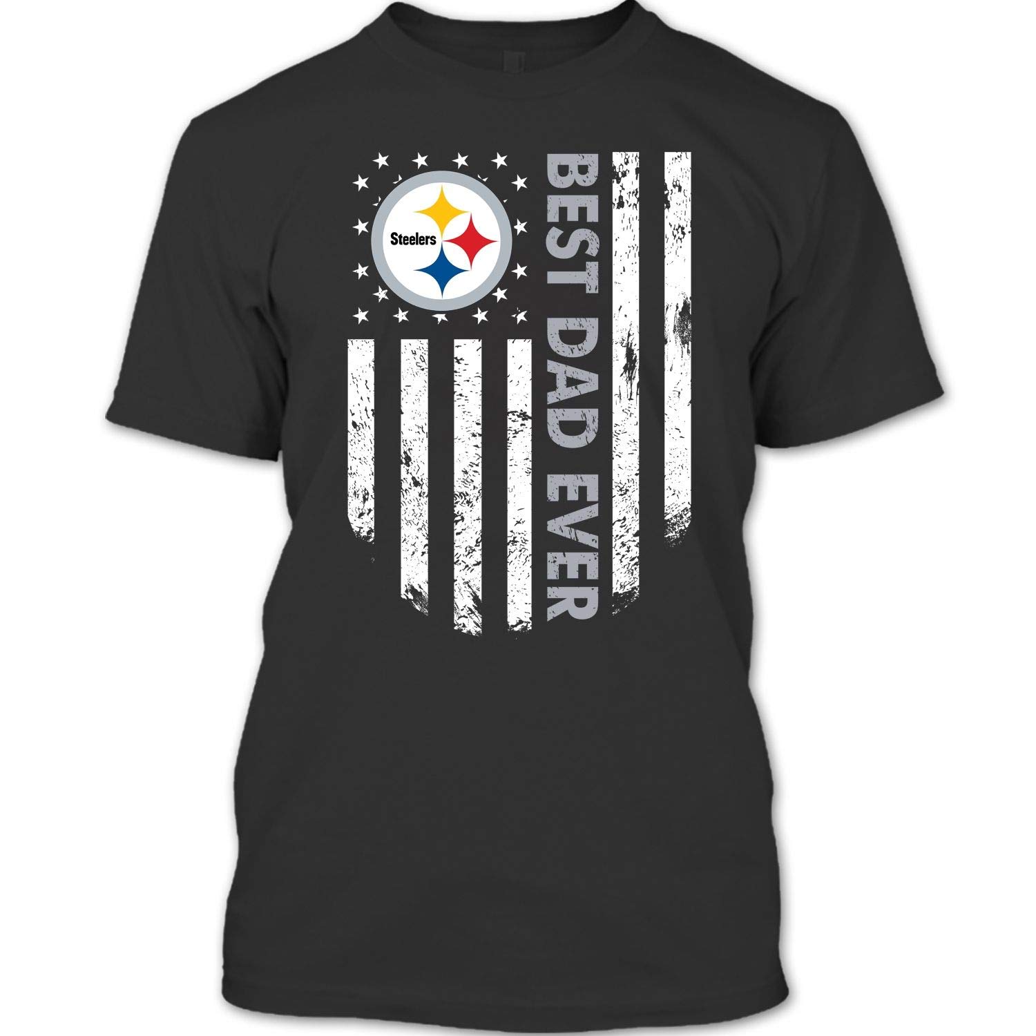Pittsburgh Steeler Best Dad Ever T Shirt Football Shirt | Stellanovelty
