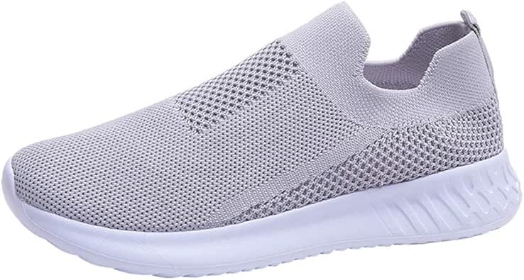 Zapatillas de Mujer Deportivas Running Verano 2020 PAOLIAN Zapatillas Mujer Deporte Fitness sin Cordones Baratas Zapatos de Mujer Caminar Trekking Vestir Cómodos Sneaker Transpirable: Amazon.es: Zapatos y complementos