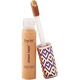 tarte shape tape concealer – Full-Coverage Creaseless Soft Matte Finish, Brightening Under-Eye & Face Makeup, 16hr Longwear, Vegan & Cruelty-Free