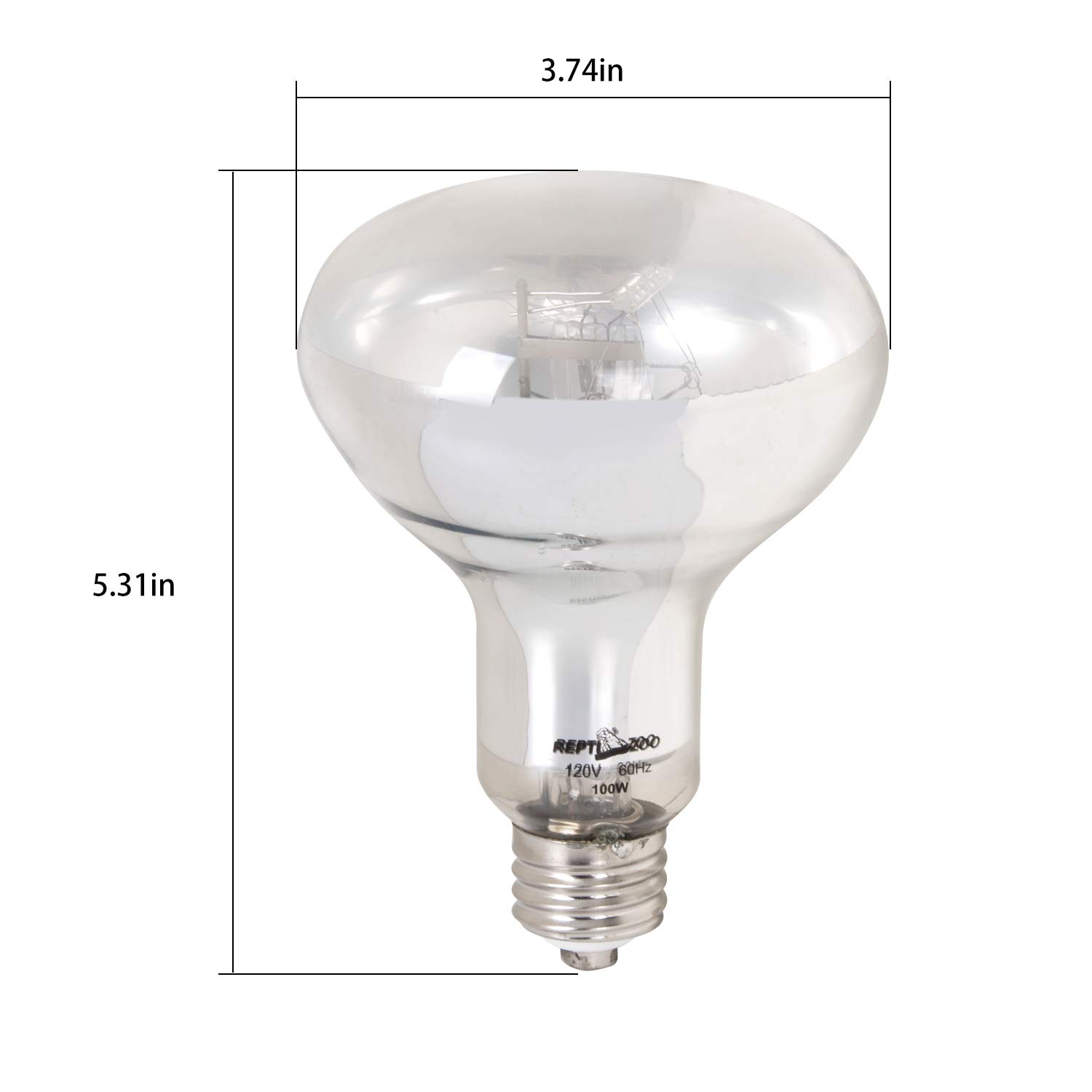 REPTI ZOO Reptile Full Spectrum UVA + UVB Sun Lamp SelfBallasted Vapor