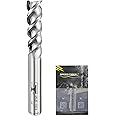SPEED TIGER Carbide Square End Mill - 3 Flute - IAUE3/8 3 (1 Piece, 3/8") - High Feed U-Type Design - for Roughing and Finishing - for Milling Aluminum Applications – Professional Mill Bits Sets