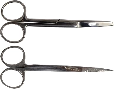 Putex Set Of Surgical Scissors (Blunt, Sharp)