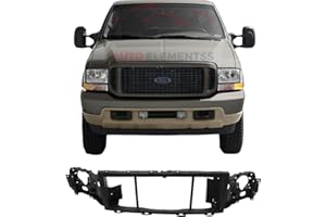 AUTOELEMENTS New Grille Opening Header Panel For 1999-2004 Ford Super Duty F-250 F-350 F-550 Direct Replacement F81Z8A284AA