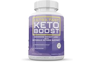 ADVANCED LIFE SCIENCE (Official) Ultra Fast Keto Boost, Advanced Ketogenic Pill Shark Formula 1300mg, Made in The USA, (1 Bottle Pack), 30 Day Supply Tank