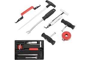 DASBET 7-Piece Windshield Removal Tool Kit for Classic Vintage Car, Windscreen Remover Set, Automotive Wind Glass Remover Han
