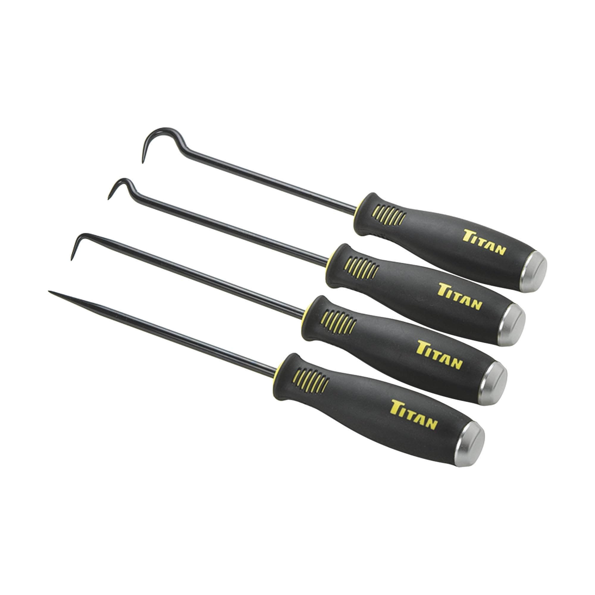 Titan 17224 Jumbo Bolstered Pick and Hook Set - 4 Piece