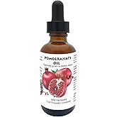 Best Nature's Cosmetics Pomegranate Seed Oil Organic – 100% Pure Unrefined Cold Pressed Pomegranate Oil for Face, for Radiant Skin and Beautiful Hair – 1 fl oz / 30 ml