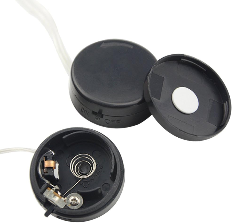 WMYCONGCONG 10 Pcs 2x CR2032 Coin Button Cell Battery Holder Socket with On/Off Switch and Cover, Lead Wire Type - Image 3
