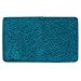 mDesign Non-Slip Microfiber Polyester Rectangular Spa Mat/Bath Rug, Plush Heathered Water Absorbent Accent Rug for Bathroom Vanity, Bathtub/Shower, Machine Washable, 34