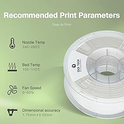 R QIDI TECHNOLOGY ASA Filament 1.75mm Black,3D